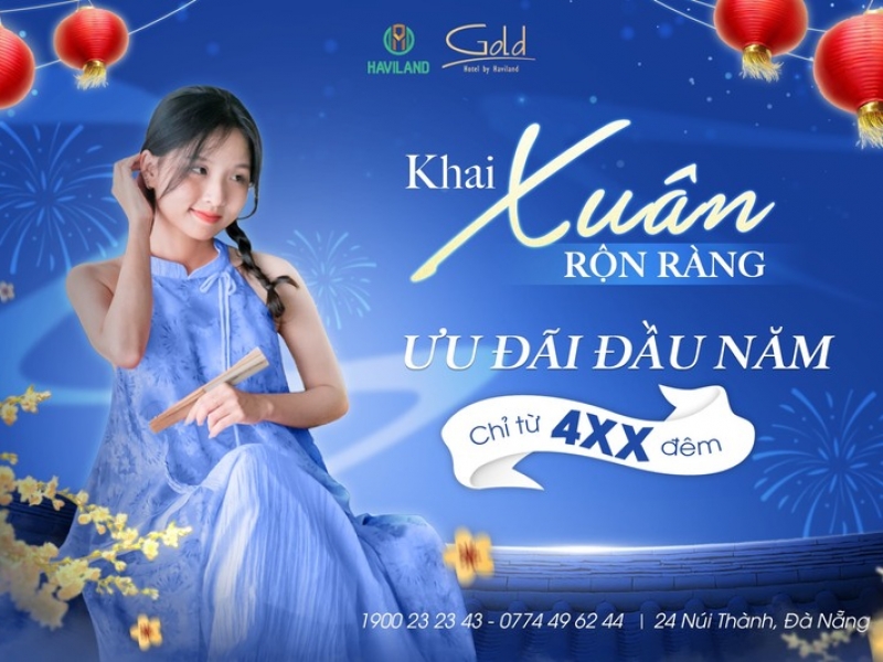 Spring Festival - New Year Promotion with Gold Hotel